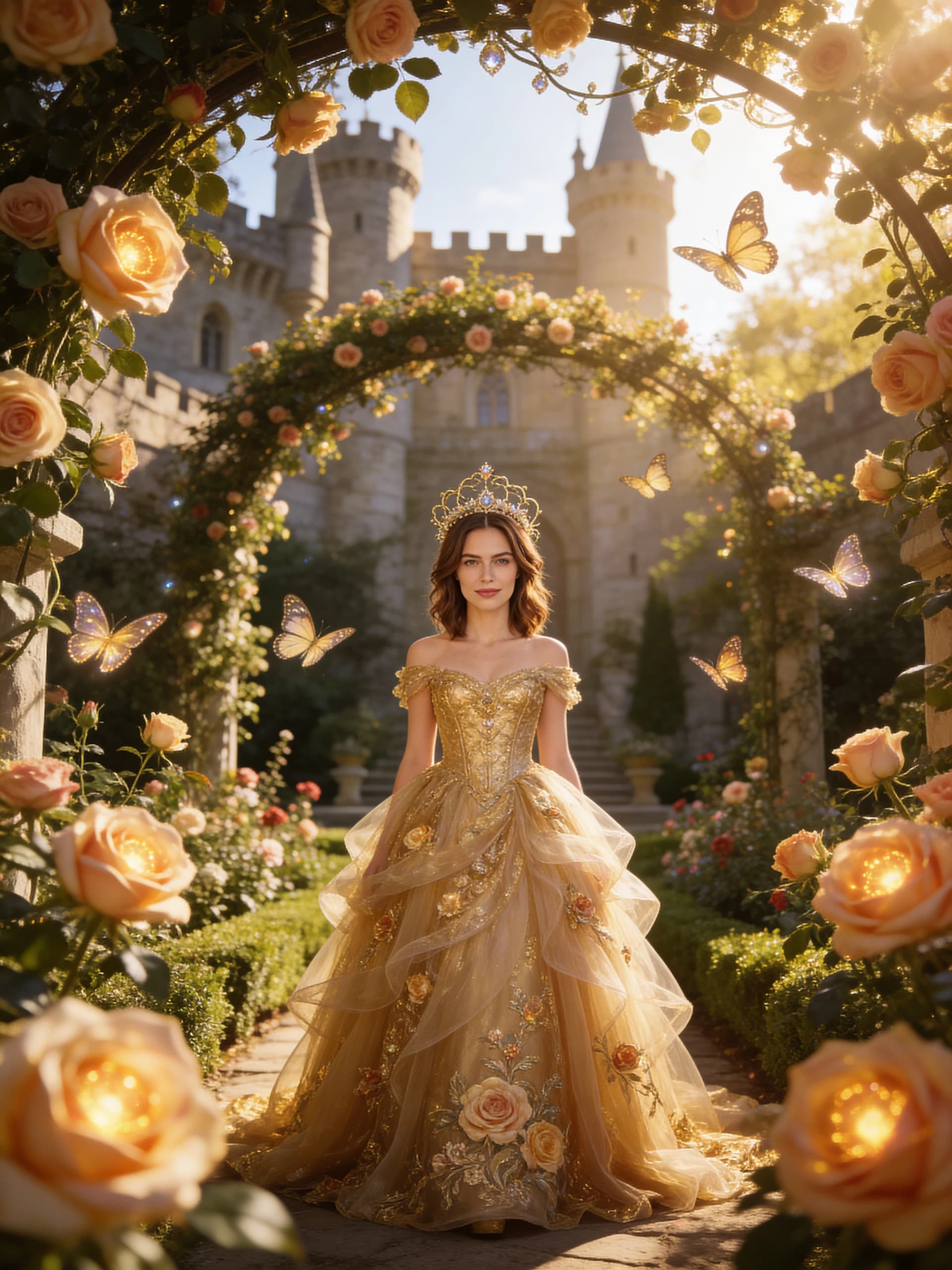 Golden Enchanted Princess